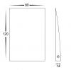 PELASE 12VDC 3W 3CCT LARGE WALL LIGHT IP65